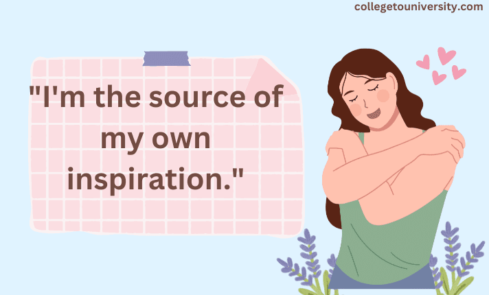 Inspirational Quotes And Lyrics For Self Love Captions