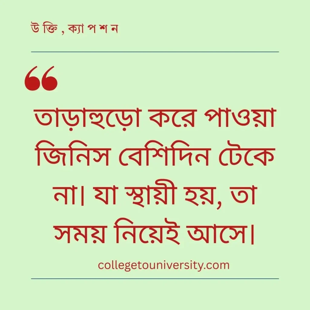 সফলতা নিয়ে স্ট্যাটাস